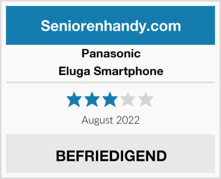 Panasonic Eluga Smartphone Test