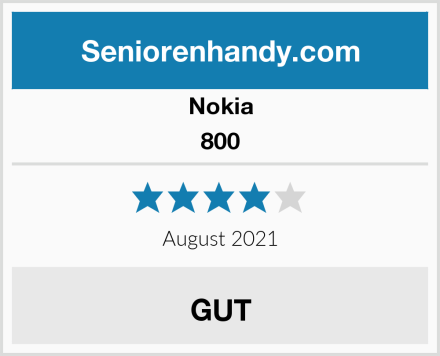 Nokia 800 Test