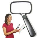 &nbsp; EasY Magnifier Rechteckige-Leselupe